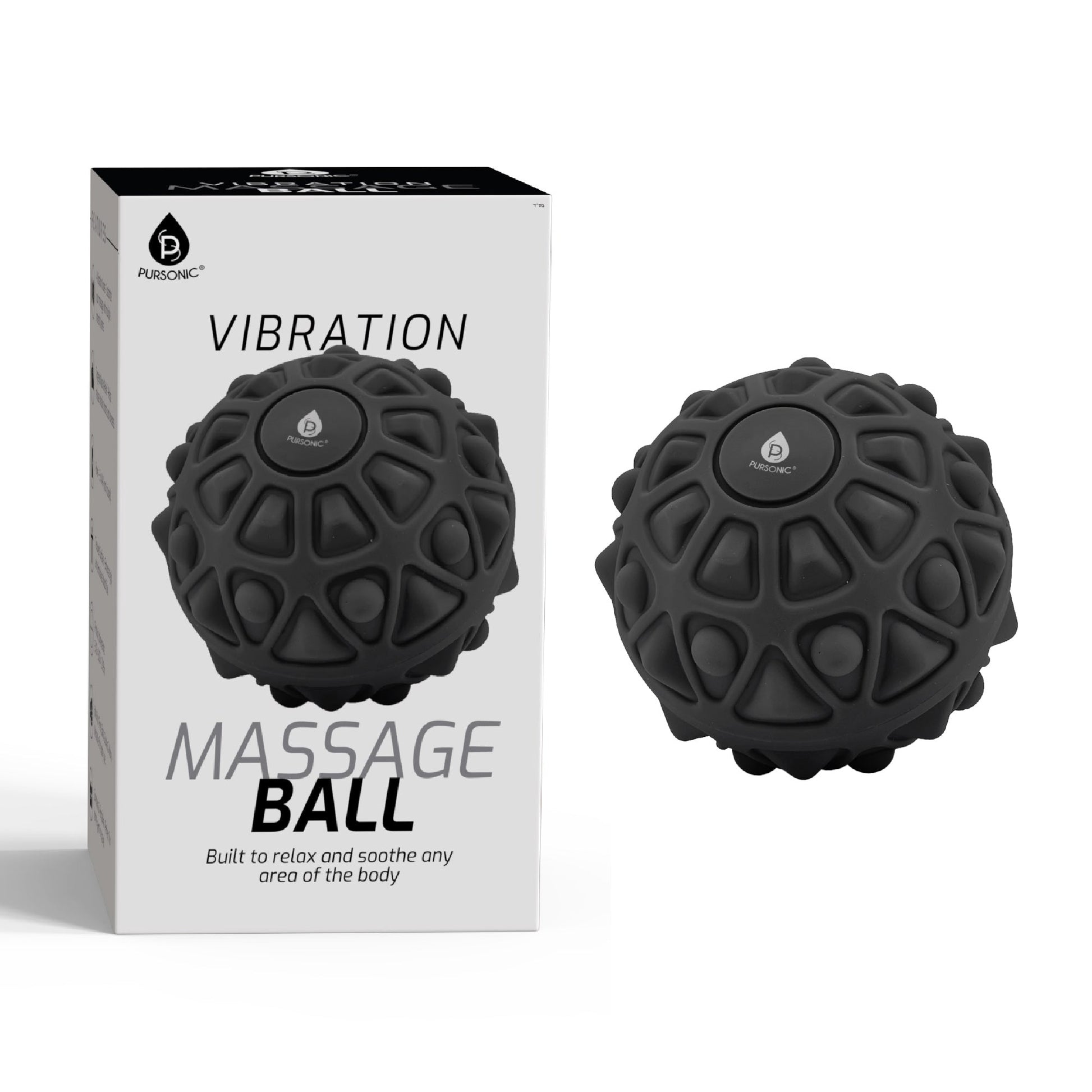 Pursonic Vibrating Massage Ball – Deep Tissue Relief at Your Fingertips-0
